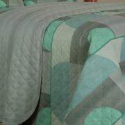 Kit: 1 Cobre-leito Casal + 2 Porta-travesseiros Percal 180 fios - Liverpool Confrei - Dui Design