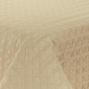 Kit: 1 Cobre-leito Solteiro + 1 porta-travesseiro Cetim 500 fios 100% Algodo - Luxemburgo Nude - Dui Design