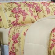 Jogo de Cama Casal 150 fios - Mabel Marfim - Dui Design