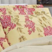 Jogo de Cama Casal 150 fios - Mabel Marfim - Dui Design