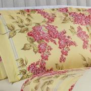 Jogo de Cama Casal 150 fios - Mabel Marfim - Dui Design