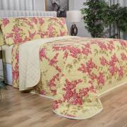 Enxoval King com Cobre-leito 7 peas 150 fios - Mabel Marfim - Dui Design