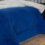 Edredom King Pele de Carneiro e Plush - Sherpa Madrid Royal - Dui Design