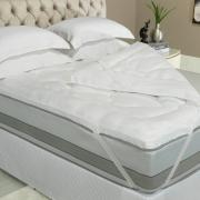 Pillow Top Flanelado Queen Fibra Siliconizada Super Volumosa 600 gramas/m² - Magestic - Dui Design