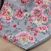 Edredom Queen 150 fios - Maiara Cinza - Dui Design