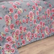 Edredom Queen 150 fios - Maiara Cinza - Dui Design