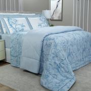 Edredom Queen Cetim 300 fios - Maison Azul - Dui Design