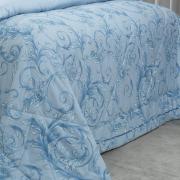 Jogo de Cama Queen Cetim 300 fios - Maison Azul - Dui Design