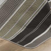 Kit: 1 Cobre-leito Queen Bouti de Microfibra Ultrasonic Estampada + 2 Porta-travesseiros - Manolo Stone - Dui Design