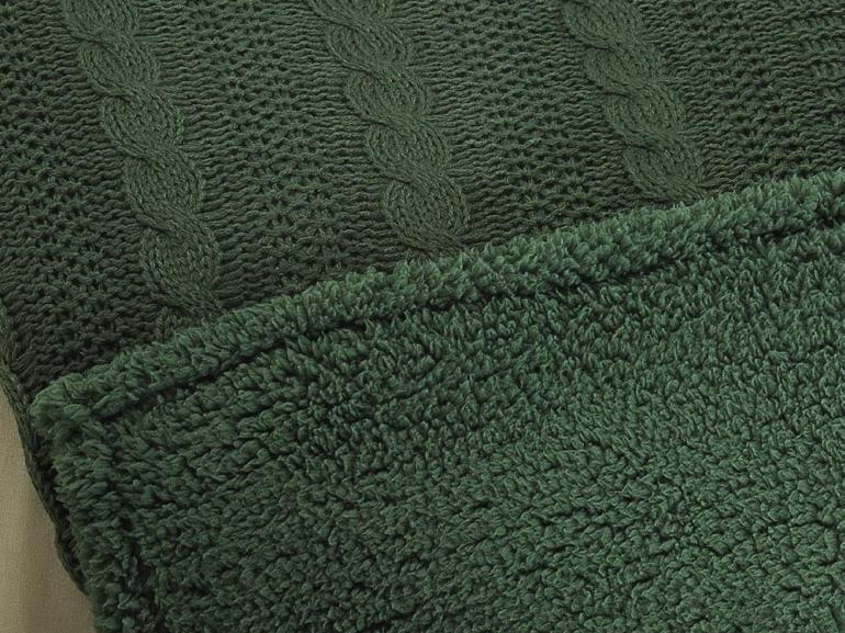 Manta de Sof Tricot e com efeito Pele de Carneiro - Francis Sherpa - Dui Design