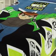 Manta de Microfibra Solteiro Kids - Ben 10 - Corttex