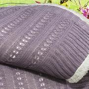 Manta Casal Tricot e com efeito Pele de Carneiro - Treviso Sherpa - Dui Design