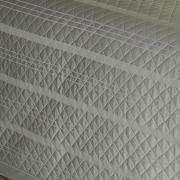 Kit: 1 Cobre-leito Solteiro + 1 porta-travesseiro Cetim 300 fios 100% Algodo - Marais Grafite - Dui Design