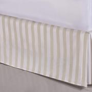 Saia para cama Box Queen - Marinheiro Caqui - Sultan
