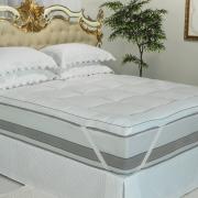 Pillow Top Queen Fibra Siliconizada Super Volumosa 1.000 gramas/m² - Master - Dui Design