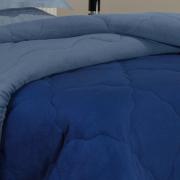 Edredom King Plush  - Maxy Marinho e Azul Stone - Dui Design
