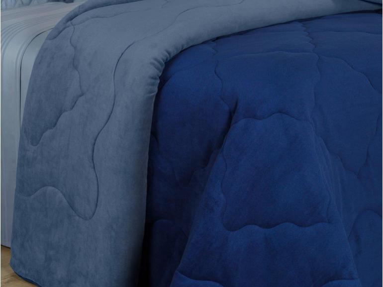 Edredom King Plush  - Maxy Marinho e Azul Stone - Dui Design