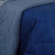 Edredom King Plush  - Maxy Marinho e Azul Stone - Dui Design