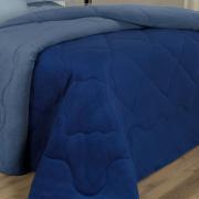 Edredom King Plush  - Maxy Marinho e Azul Stone - Dui Design