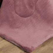 Edredom Queen Plush  - Maxy Rosa Velho e Rosa Claro - Dui Design