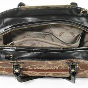 Bolsa em Couro Natural - Milan Marrom - Velina Fabbiano