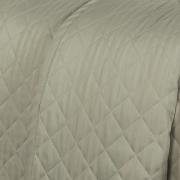 Kit: 1 Cobre-leito Casal + 2 porta-travesseiros Cetim 300 fios - Milano Bege - Dui Design