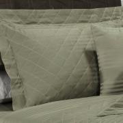 Kit: 1 Cobre-leito Queen + 2 porta-travesseiros Cetim 300 fios - Milano Fendi - Dui Design