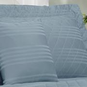 Kit: 1 Cobre-leito Solteiro + 1 porta-travesseiro Cetim 300 fios - Milano Jeans - Dui Design