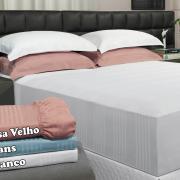 Lenol King com elstico Avulso Cetim 300 fios 100% Algodo - Milano - Dui Design