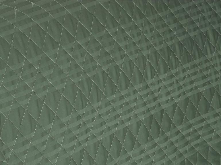 Kit: 1 Cobre-leito Solteiro + 1 porta-travesseiro Cetim 300 fios - Milano Verde Confrei - Dui Design