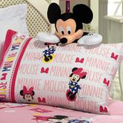 Jogo de Cama Solteiro Kids 100% algodo - Minnie Lovely - Santista