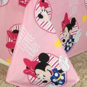 Jogo de Cama Solteiro Kids 100% algodo - Minnie Lovely - Santista
