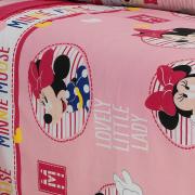 Jogo de Cama Solteiro Kids 100% algodo - Minnie Lovely - Santista