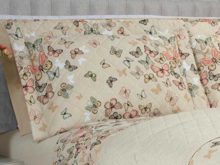 Enxoval King com Cobre-leito 7 pe�as 150 fios - Monarca Vintage - Dui Design