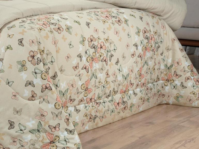 Enxoval King com Edredom 5 pe�as 150 fios - Monarca Vintage - Dui Design