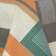 Kit: 1 Cobre-leito King Bouti de Microfibra Ultrasonic Estampada + 2 Porta-travesseiros - Montana Confrei  - Dui Design