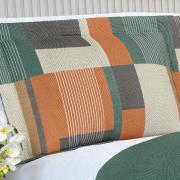 Kit: 1 Cobre-leito King Bouti de Microfibra Ultrasonic Estampada + 2 Porta-travesseiros - Montana Confrei  - Dui Design