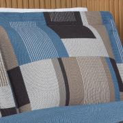 Kit: 1 Cobre-leito King Bouti de Microfibra Ultrasonic Estampada + 2 Porta-travesseiros - Montana Jeans - Dui Design