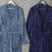 Roupão Kimono Microfibra (G) - Monza - Dui Design