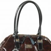 Bolsa em Couro Natural - Morgana Caf - Velina Fabbiano