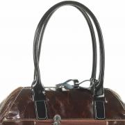 Bolsa em Couro Natural - Morgana Caf - Velina Fabbiano