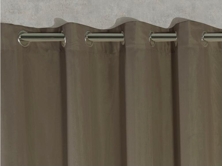 Cortina Dupla Voil com Forro de Tecido Microfibra 1,70m de Altura para Varão entre 1,80m e 2,20m de Largura - Munique - Dui Design