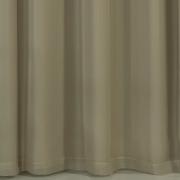 Cortina Dupla Voil com Forro de Tecido Microfibra - 1,70m de Altura - Para Varo entre 1,80m e 2,20m de Largura - Munique Areia - Dui Design