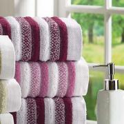 Kit: 1 Toalha de Banho + 1 Rosto 530 g/m - Nancy - Teka