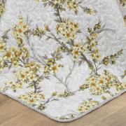 Kit: 1 Cobre-leito King Bouti de Microfibra Ultrasonic Estampada + 2 Porta-travesseiros - Naomi S�phia - Dui Design