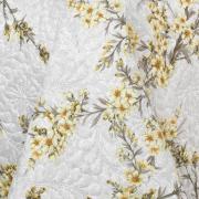 Kit: 1 Cobre-leito King Bouti de Microfibra Ultrasonic Estampada + 2 Porta-travesseiros - Naomi S�phia - Dui Design