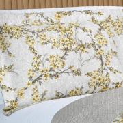 Kit: 1 Cobre-leito King Bouti de Microfibra Ultrasonic Estampada + 2 Porta-travesseiros - Naomi S�phia - Dui Design