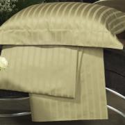 Jogo de Cama Queen Cetim de Algodo 1000 fios - Napoli Bege - Dui Design