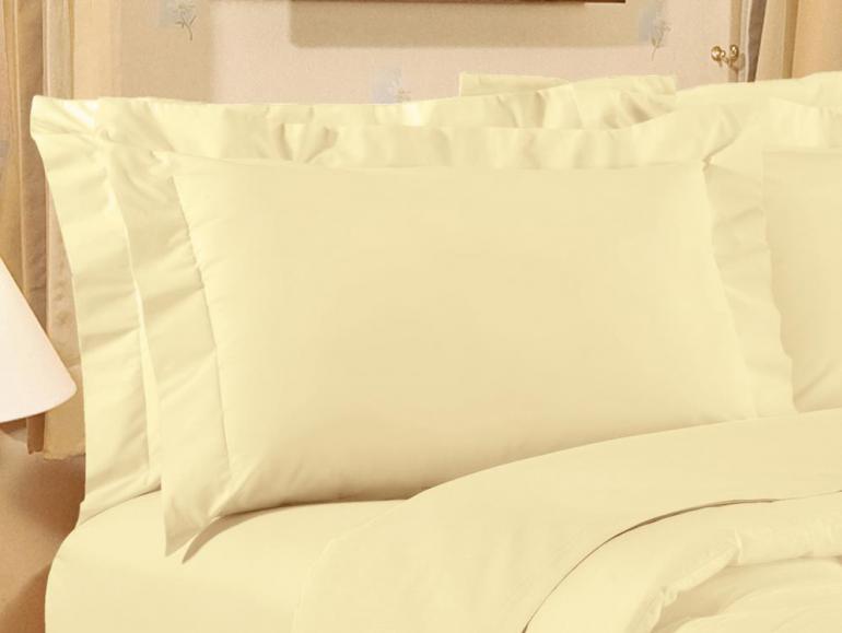 Kit: 1 Edredom Queen + 2 Fronhas Percal 200 fios 100% Algod�o - Natural - Sultan