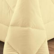 Kit: 1 Edredom Queen + 2 Fronhas Percal 200 fios 100% Algod�o - Natural - Sultan